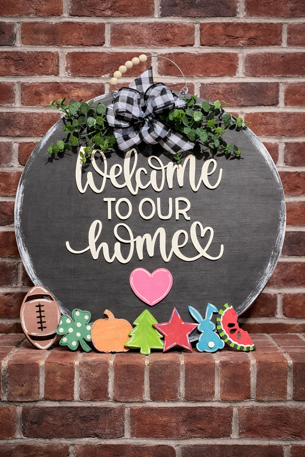 Interchangeable door hanger set 🤍✨