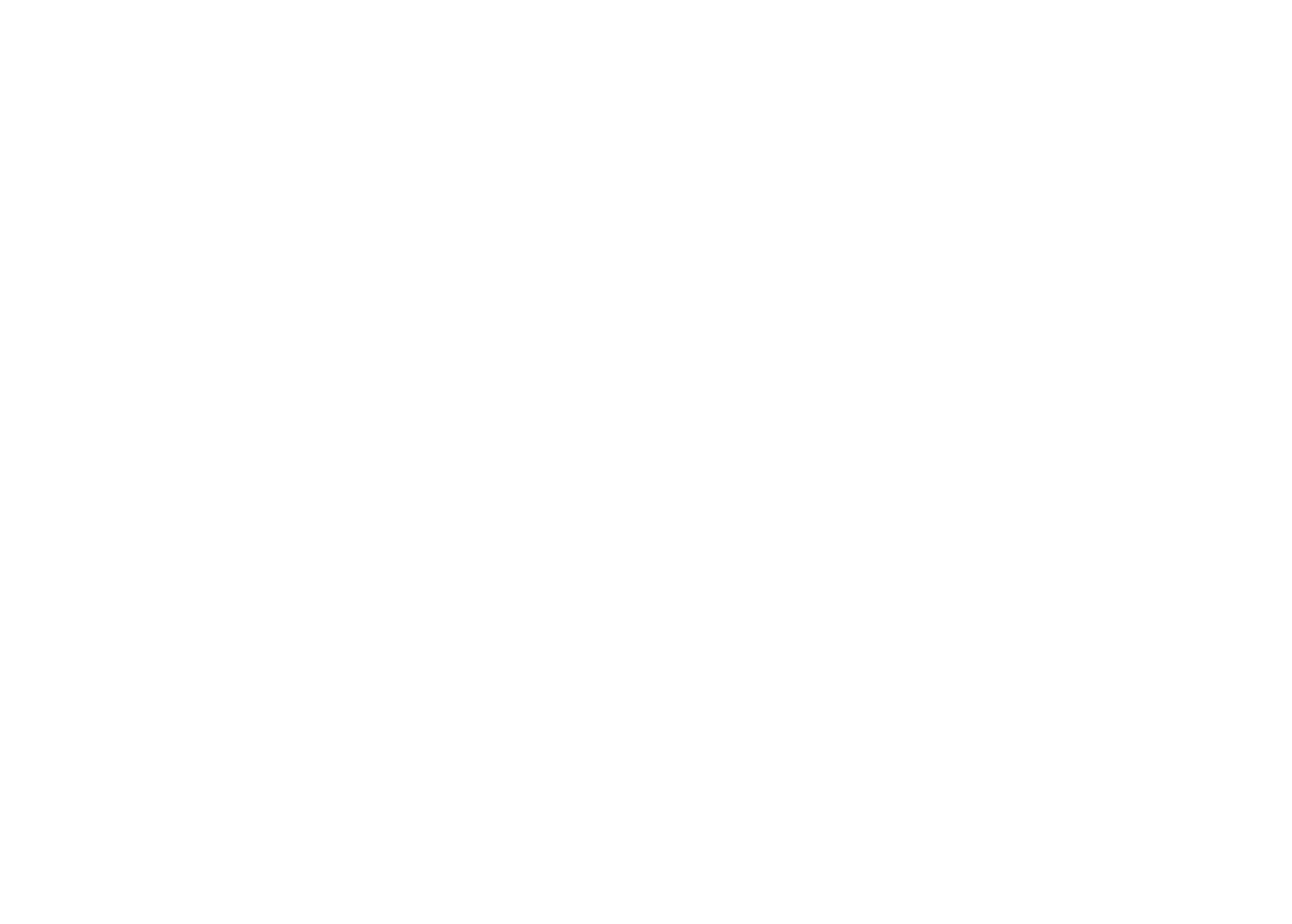 A black background with a white cursive letter "A" in the center, wrapped with a stylized ribbon or banner.