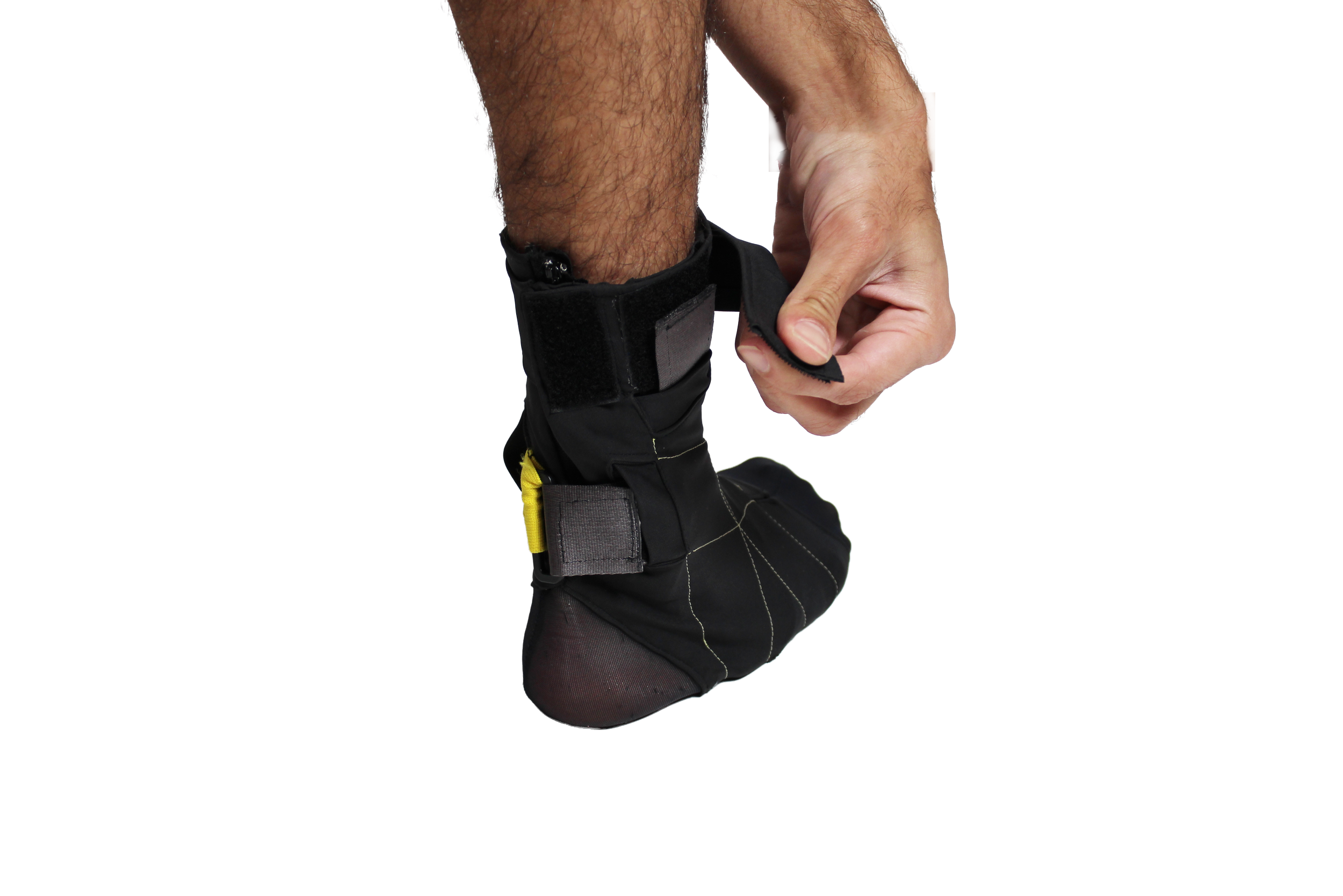 Securing top strap