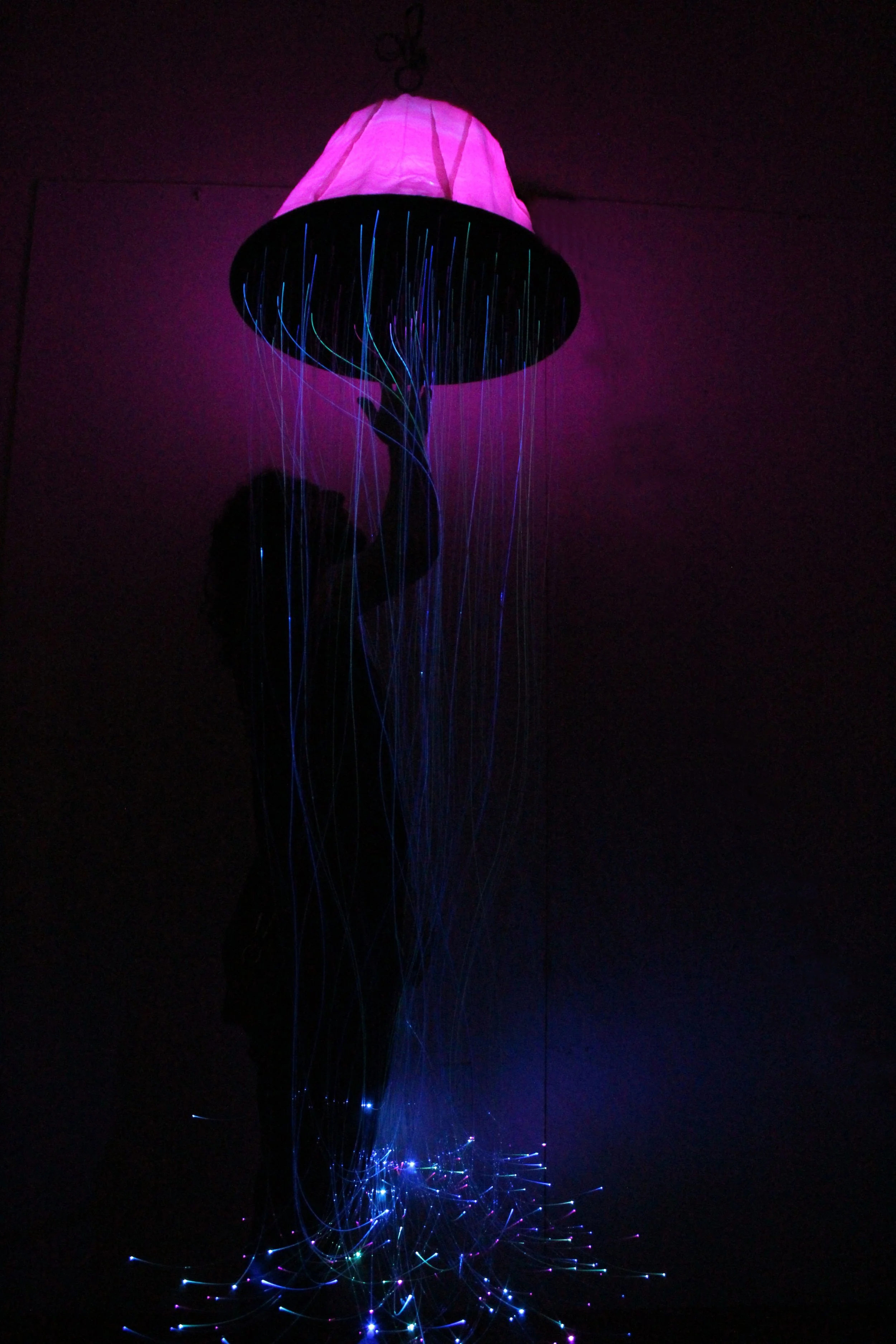 Standing in light