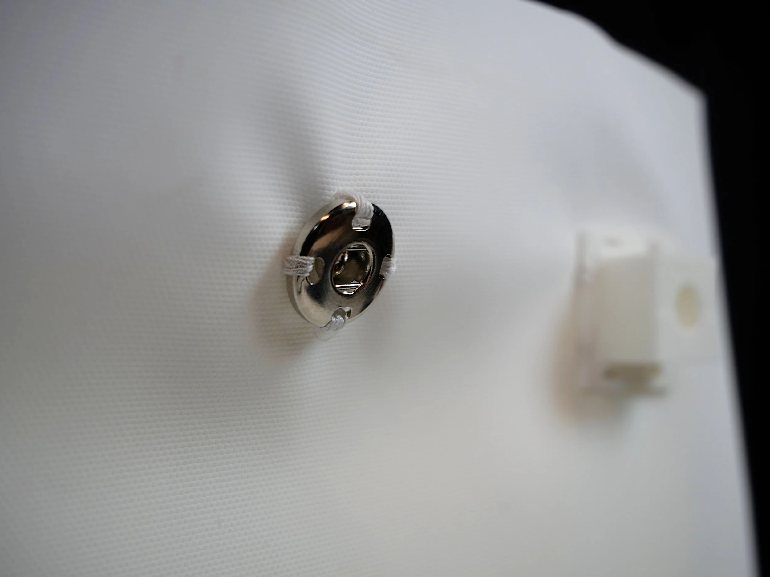 Pre-sewn in inner liner attachment