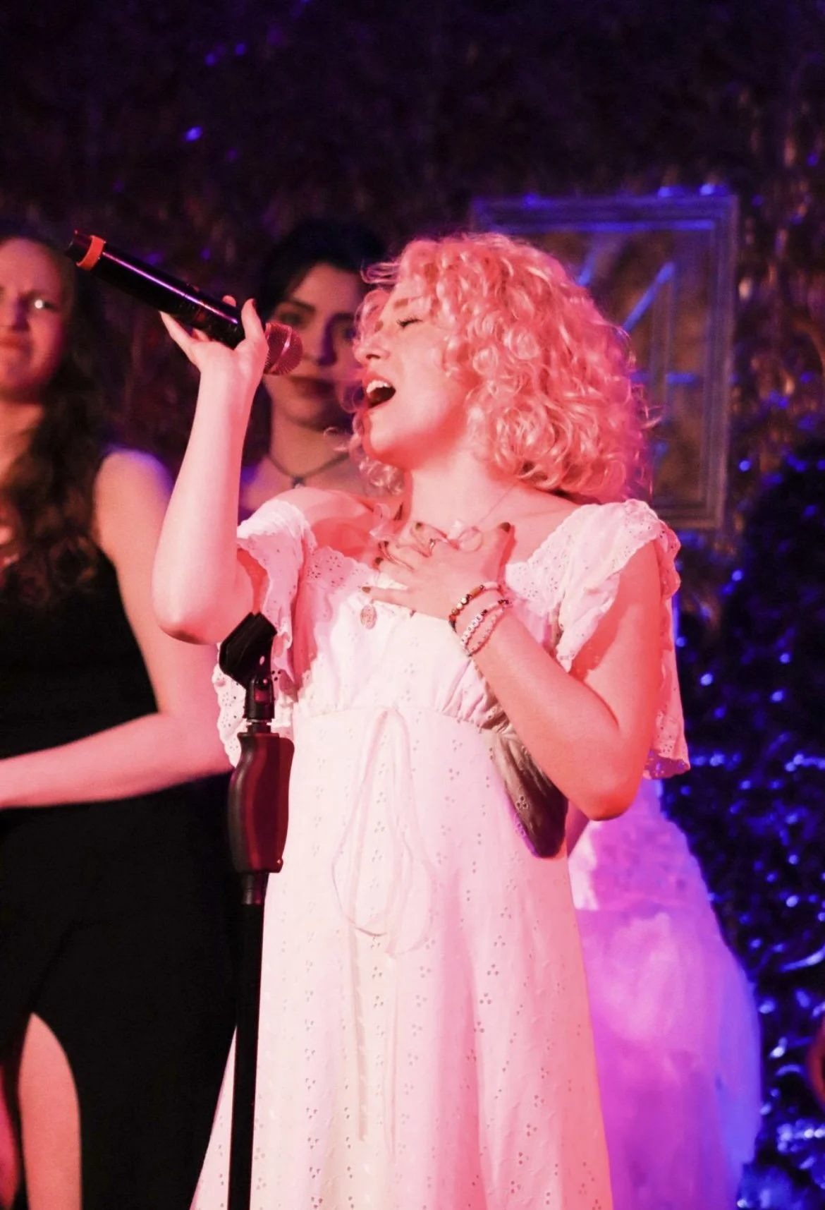 Image of actor, singer, and comedian Mara Jade Koenig in Story of Folklore at 54 Below
