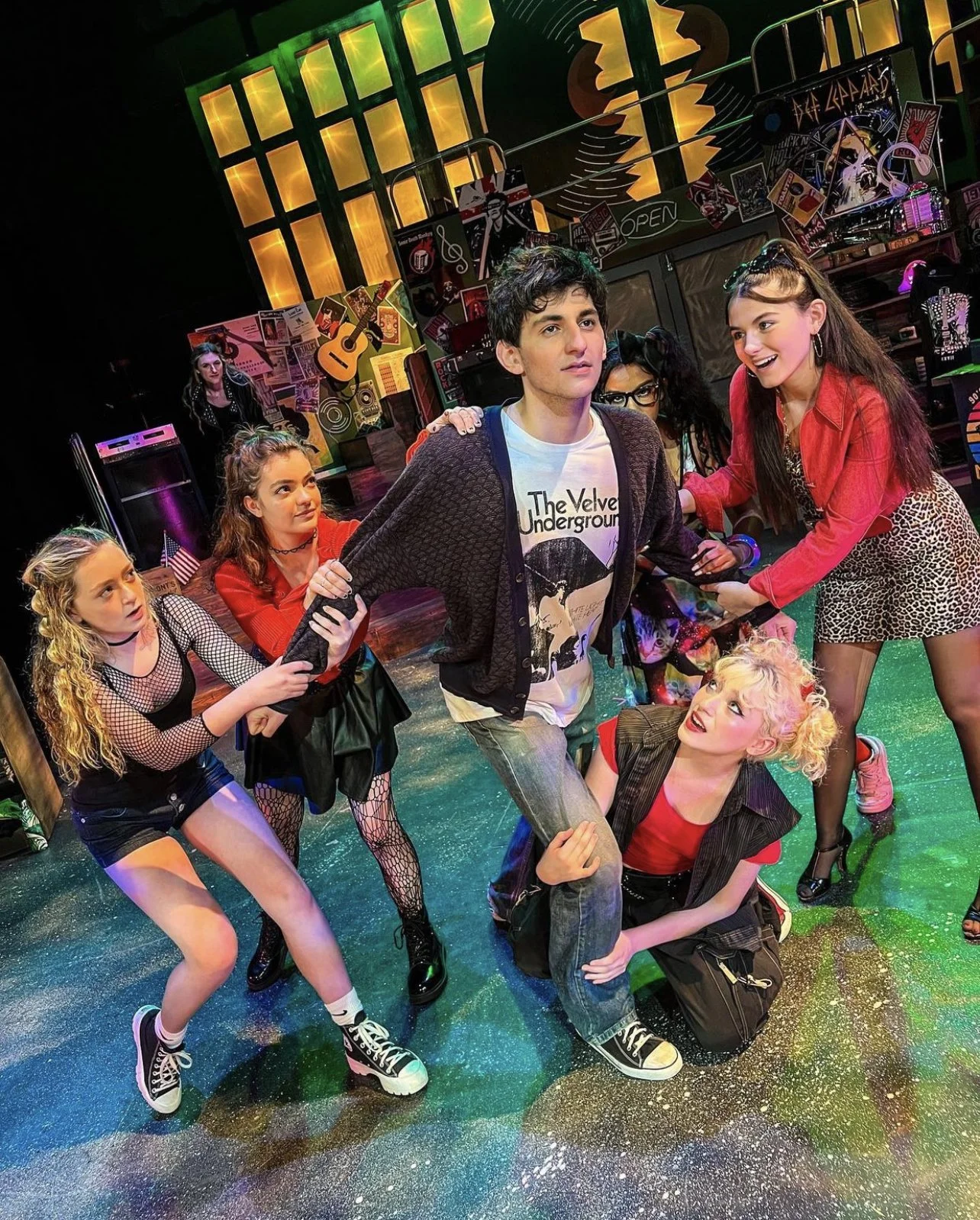 Image of actor, singer, and comedian Mara Jade Koenig in musical High Fidelity