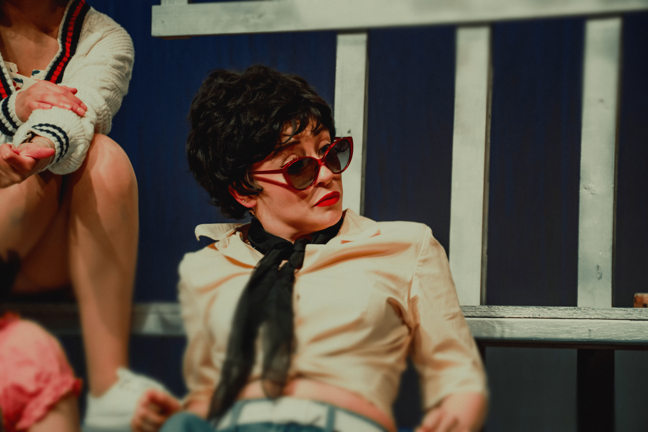 Image of actor, singer, and comedian Mara Jade Koenig in musical Grease