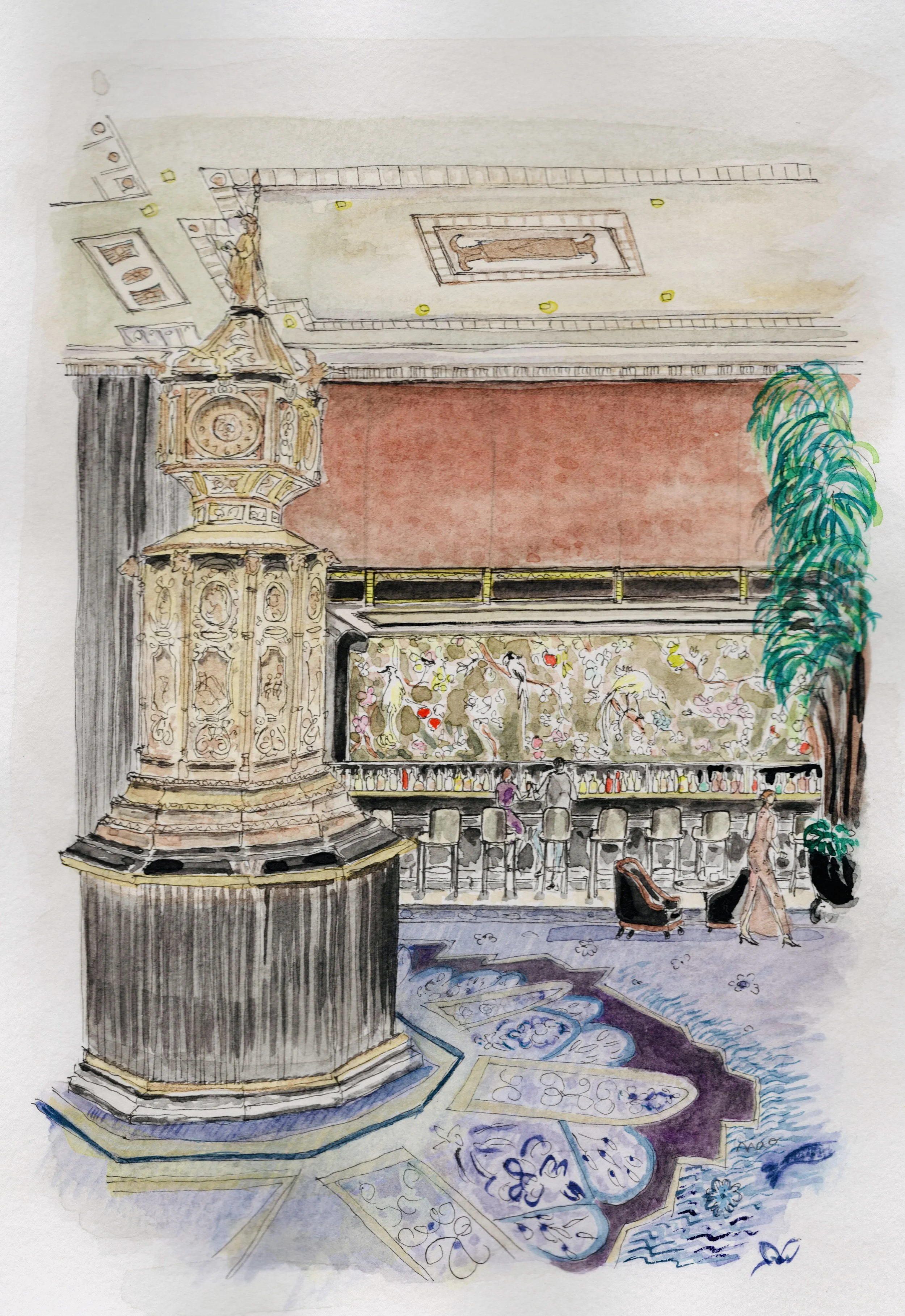 Peacock Alley, Waldorf Astoria 