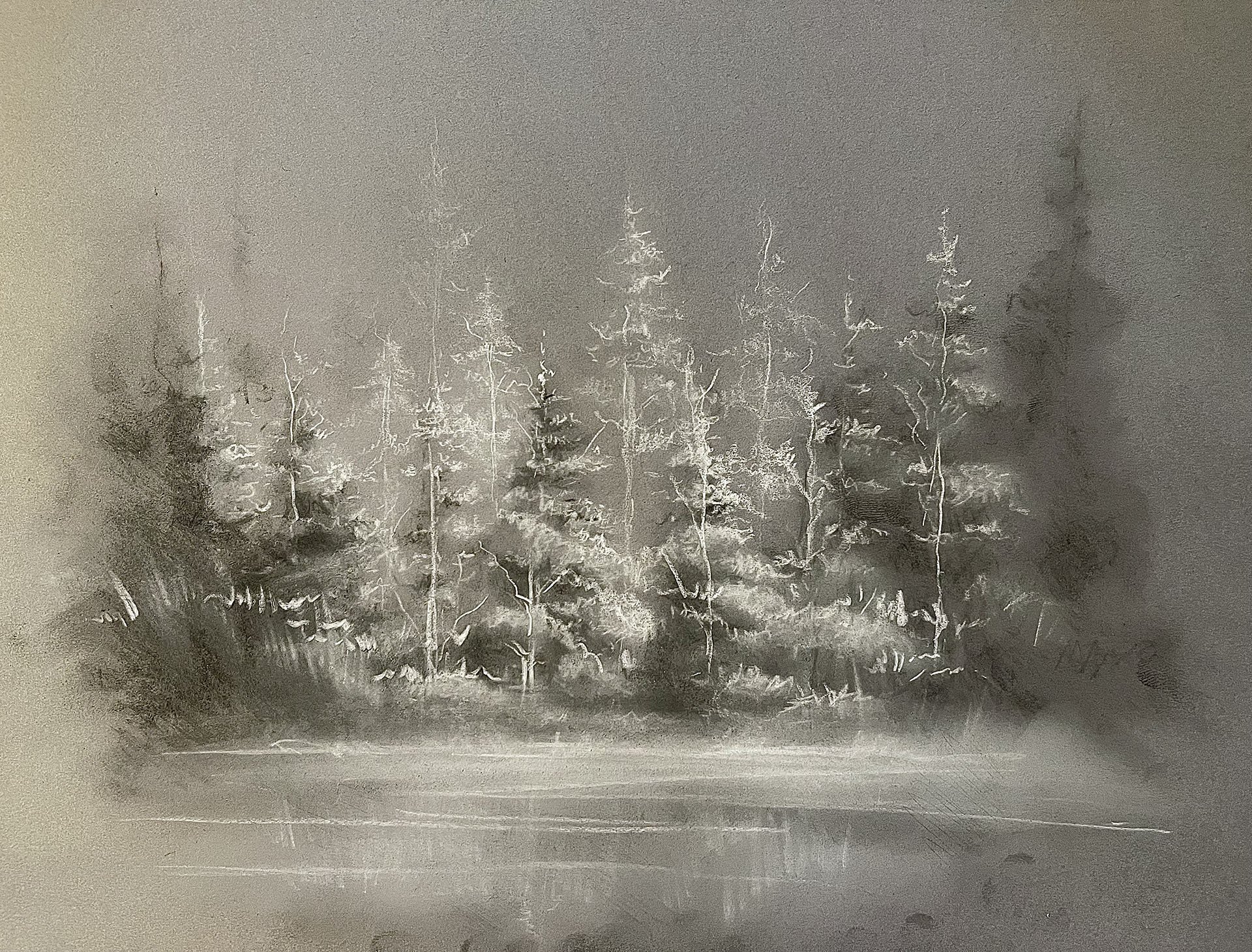 Charcoal Series — Soft Light