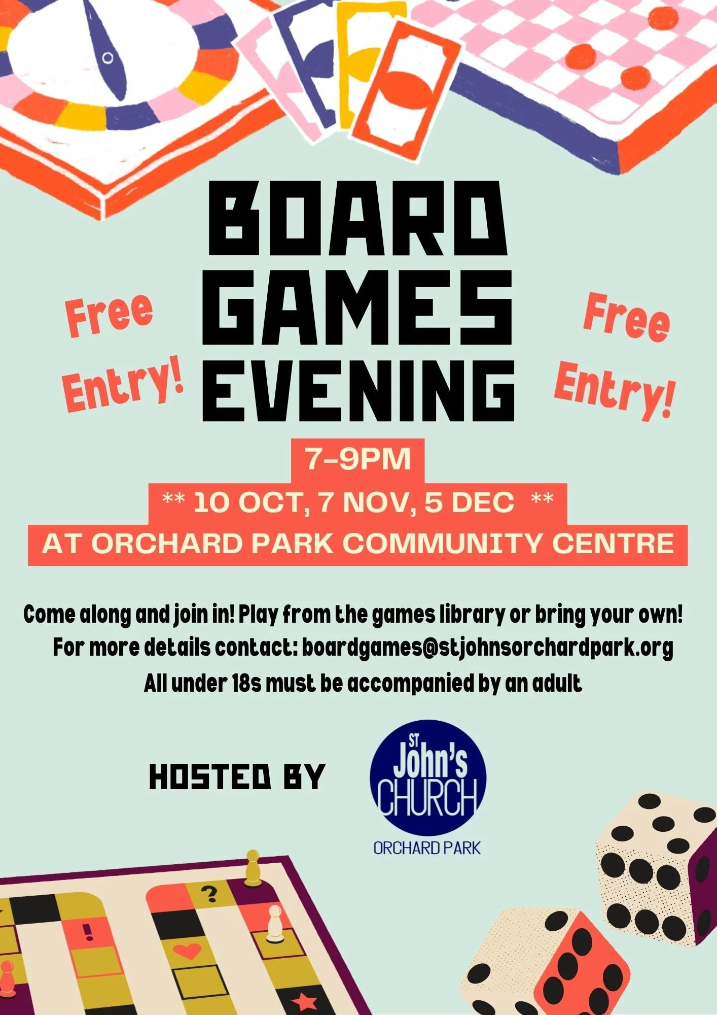 Board Games @ Orchard Park Community Centre