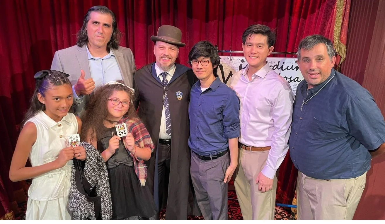 Friends at the Magic Castle Show