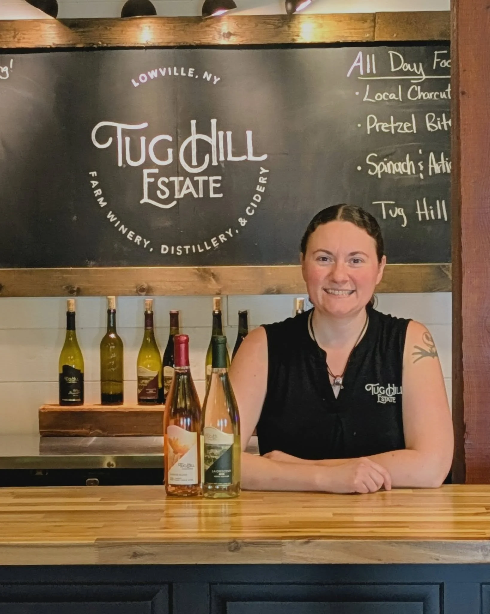 Next up on the docked is the woman responsibly for crafting the Tug Hill dishes you know and love...

Jenna Fleming-Allen has been the Head Chef here at Tug HIll Estate for the last 11 years! And in that time she has severed as the steady hand in the