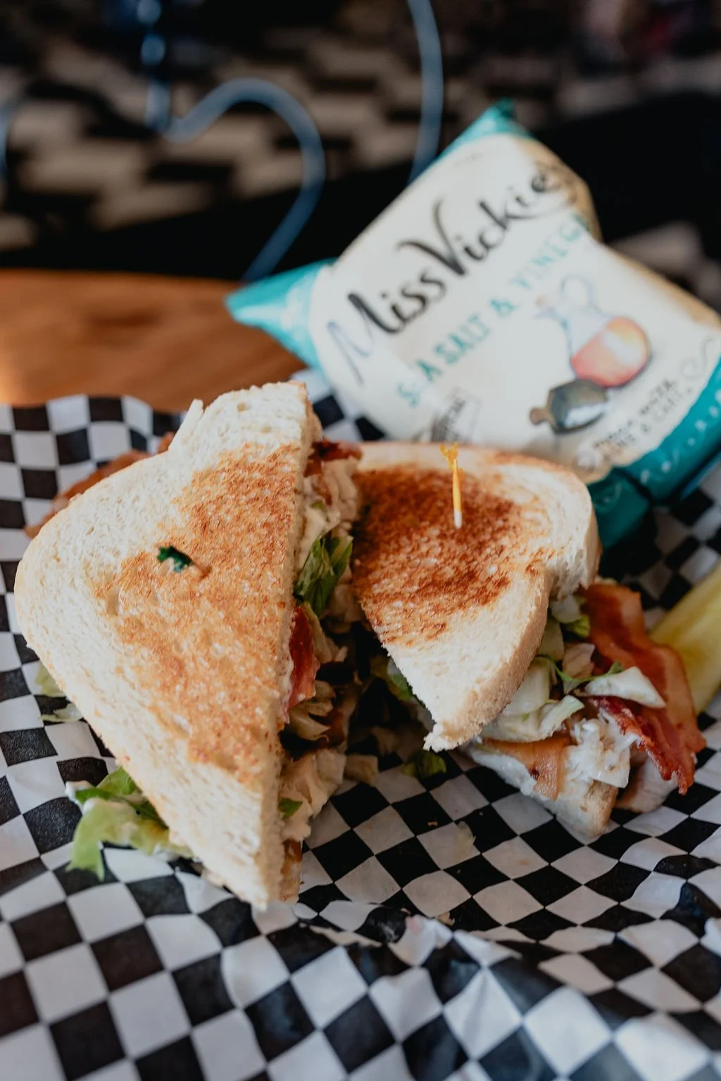 Delicious sandwich from the Beatty and Kelly Restaurant at Boot Hill Museum.