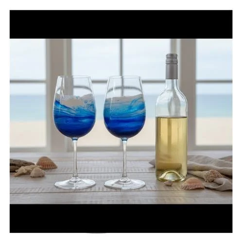 Deep Tide Wine Glass