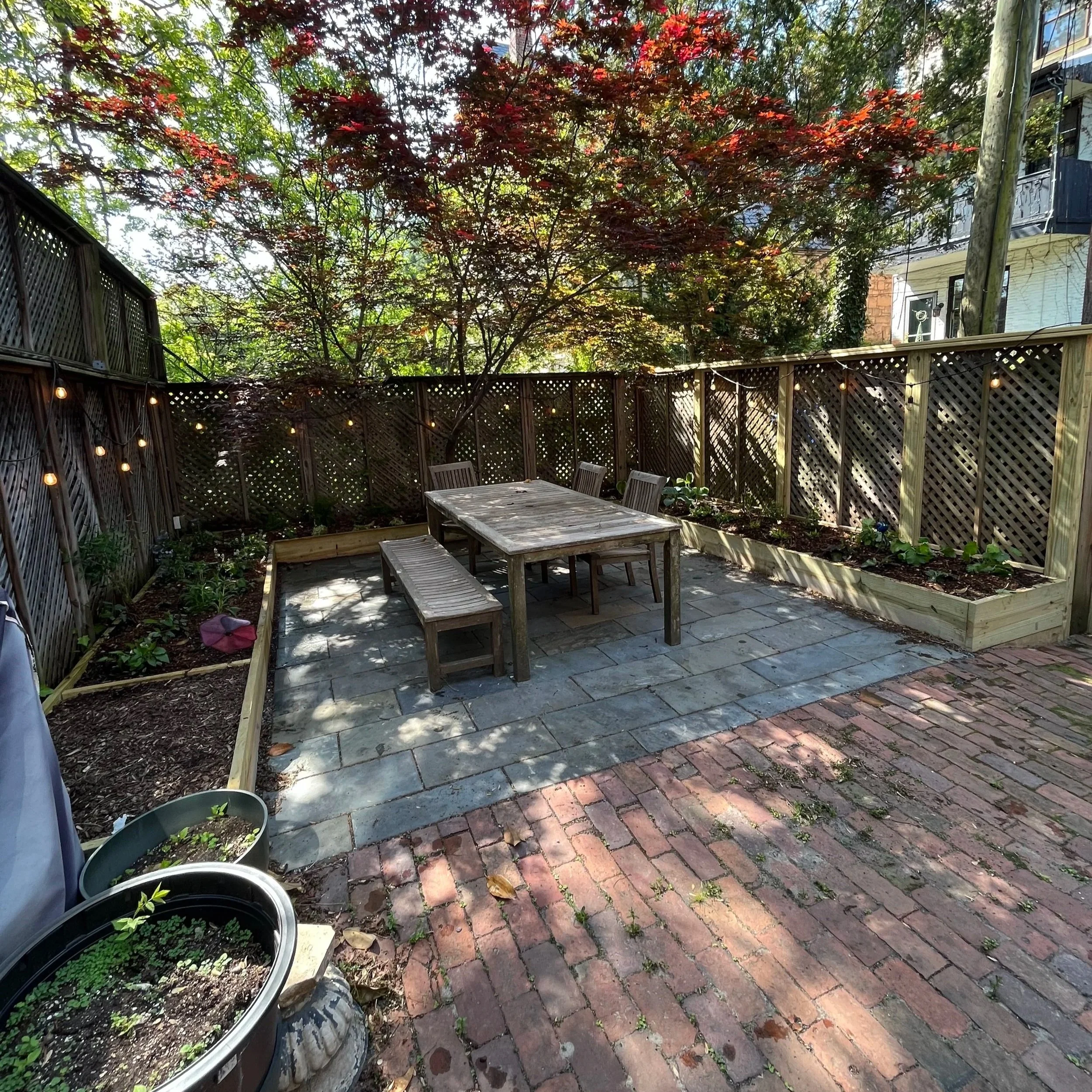 Bolton Hill Backyard Oasis