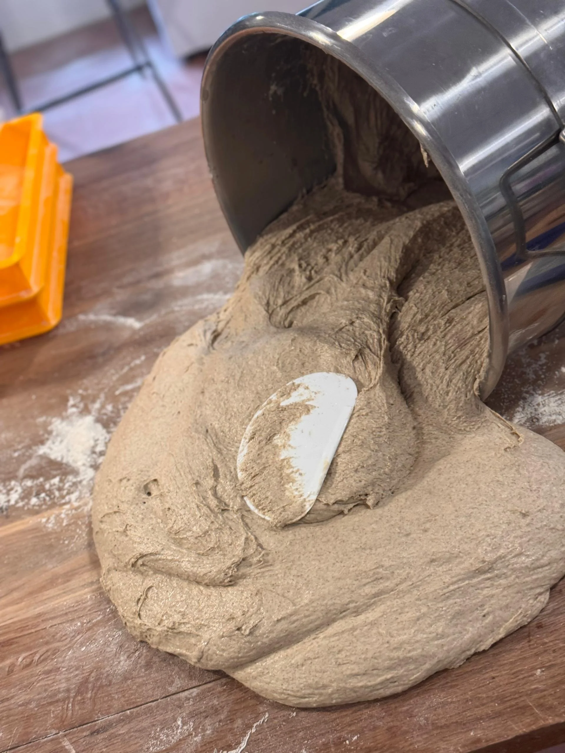 What happens when you do less to dough