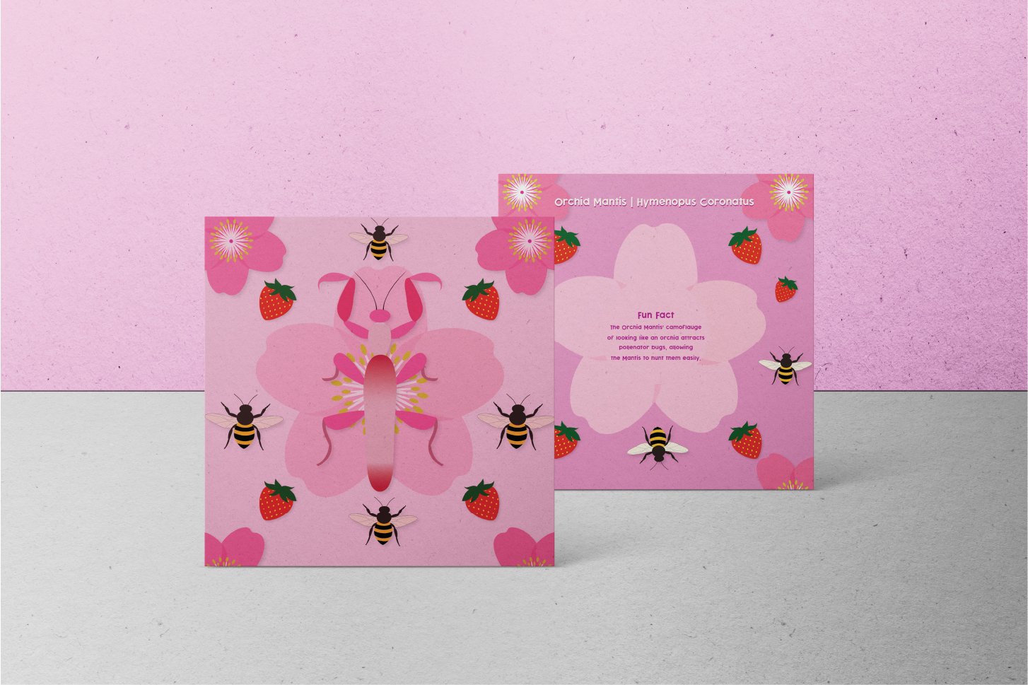 Seasonal Bug Greeting Cards