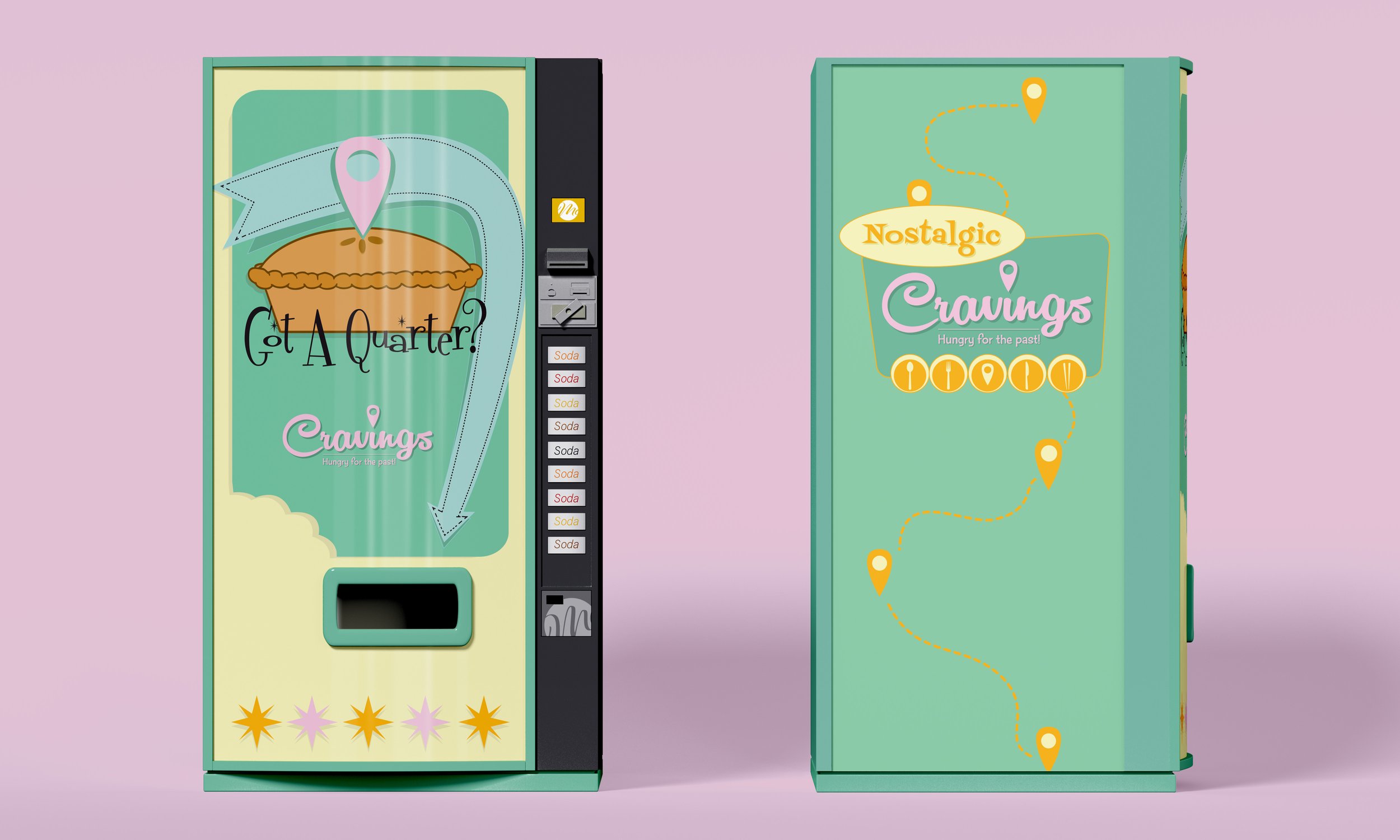 Nostalgic Cravings Branding Campaign