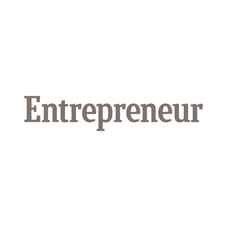 A person with a lightbulb head holding a wrench and toolbox, with the word 'Entrepreneur' in large font.
