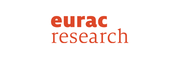 Eurac Research logo, Eurac Research is a private research center based in Bolzano, Italy.