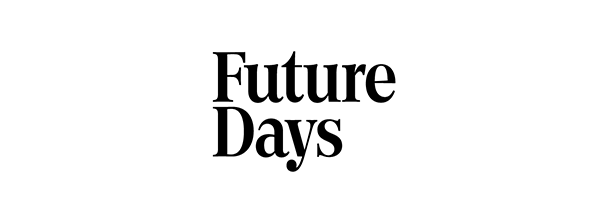 The text 'Future Days' in black font on a white background.