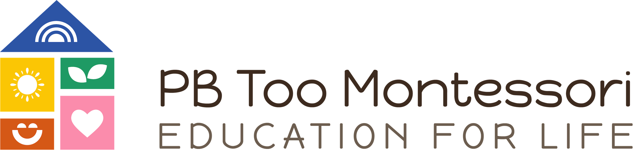 PB Too Montessori Logo