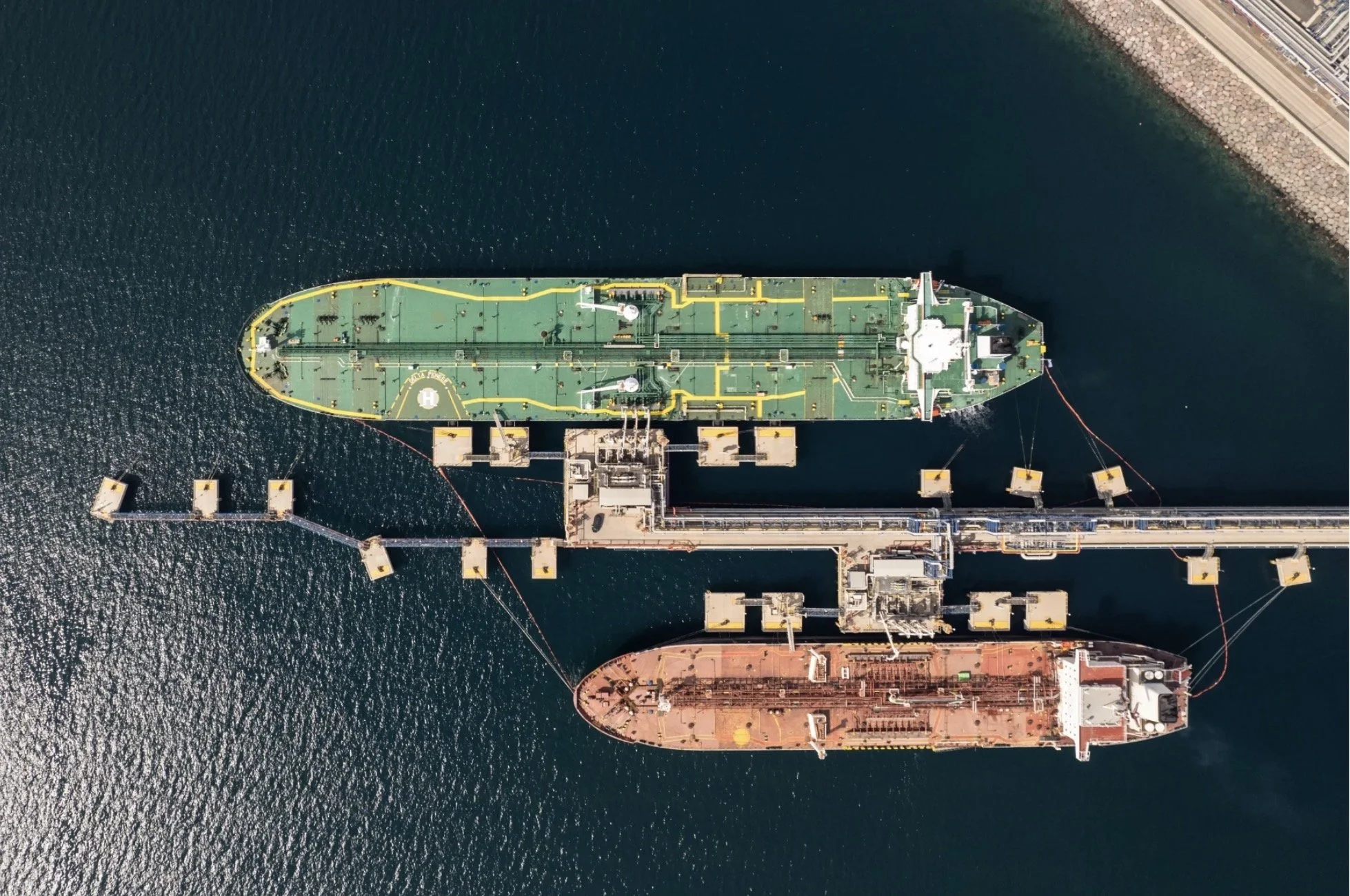 Refinery Jetty Tanks