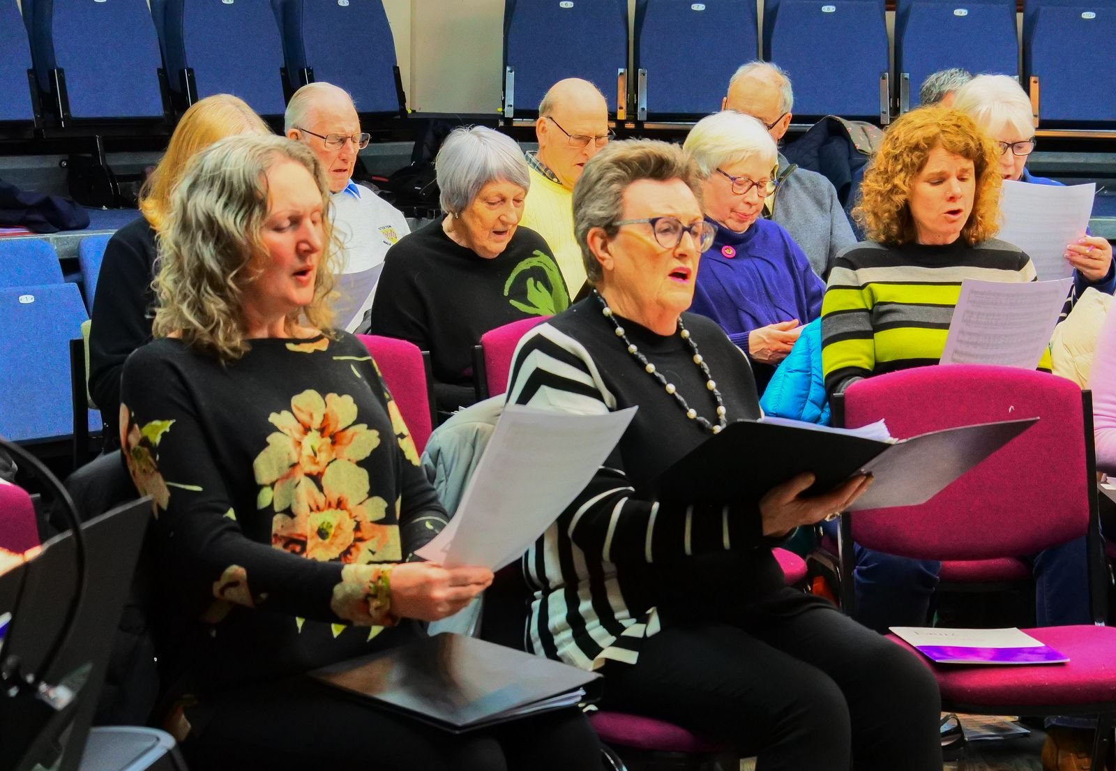 Choir in practice