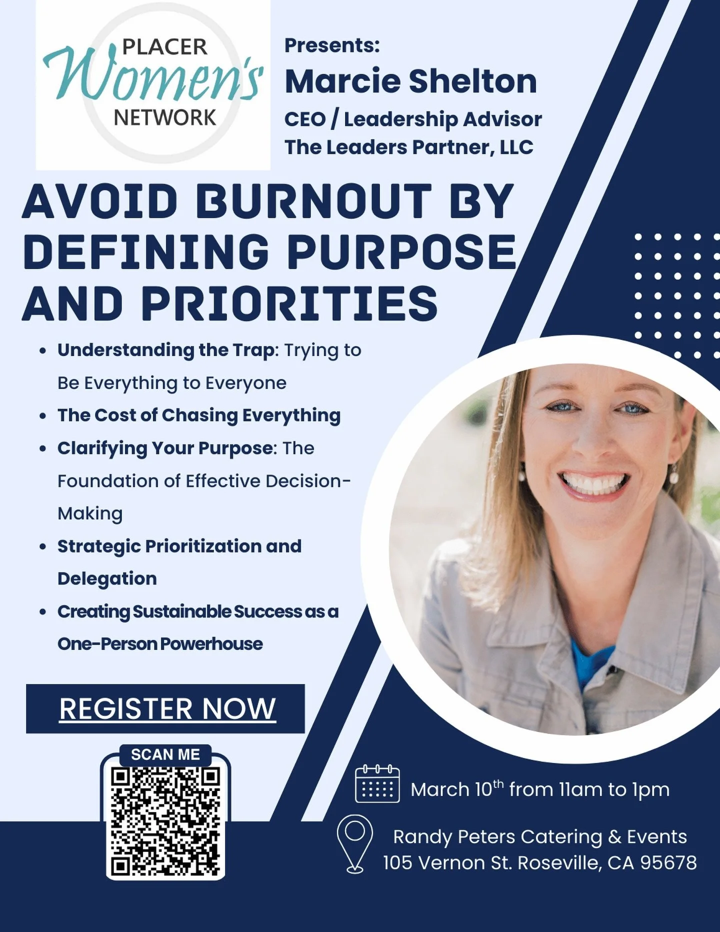 Join me next week for lunch!!! We have lowered the cost to $15 for March!