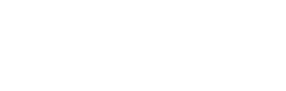 White stylized leaf on a black background.