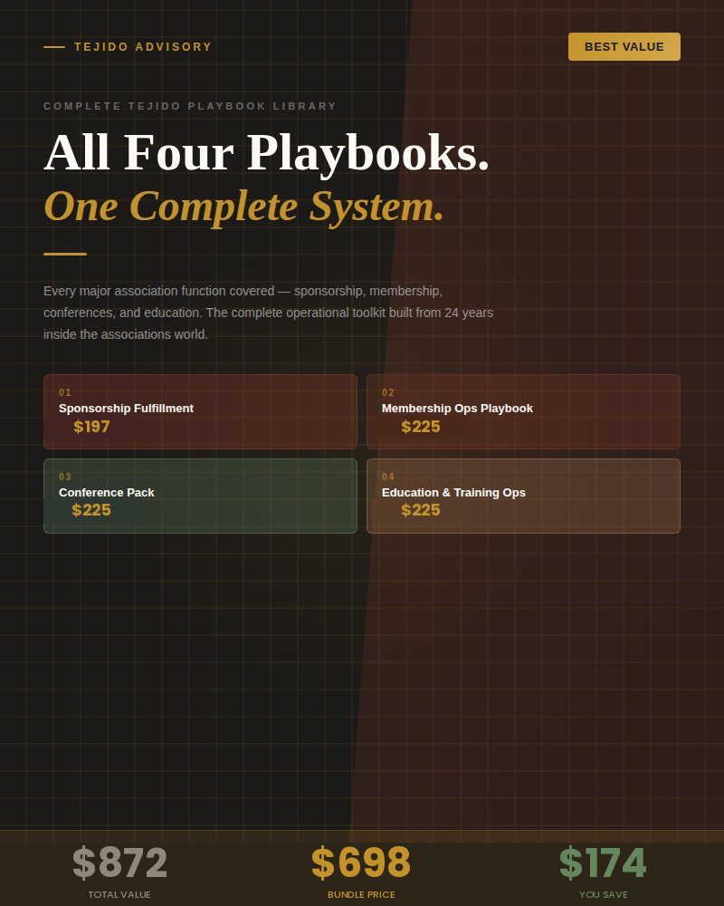 THE COMPLETE TEJIDO PLAYBOOK LIBRARY