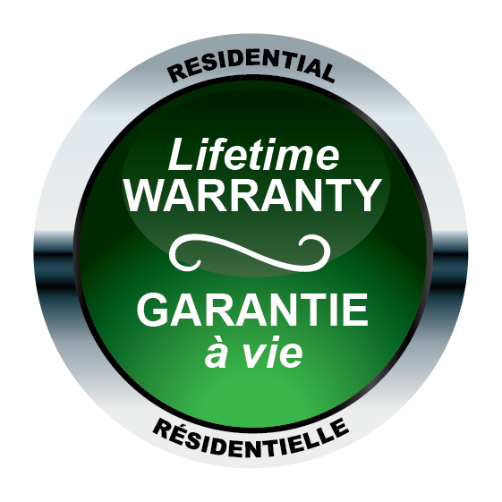 Residential warranty limited lifetime PurePlank certification.