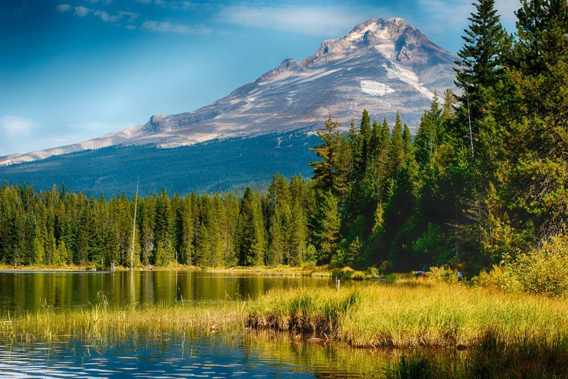 Mount Hood from Trillium Lake