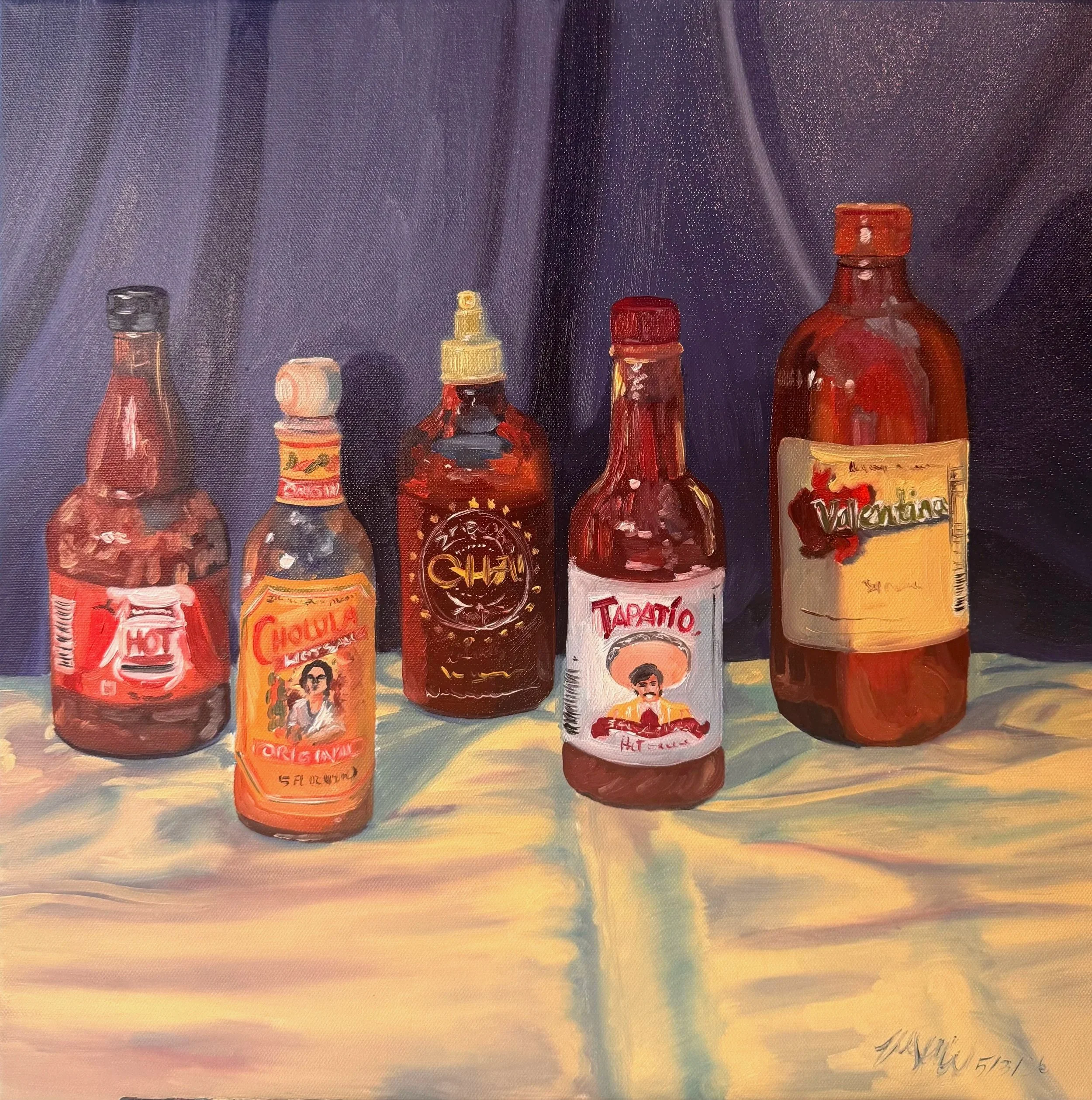 Spicy 24"x24" Oil on Canvas *Accepting Offers* 
