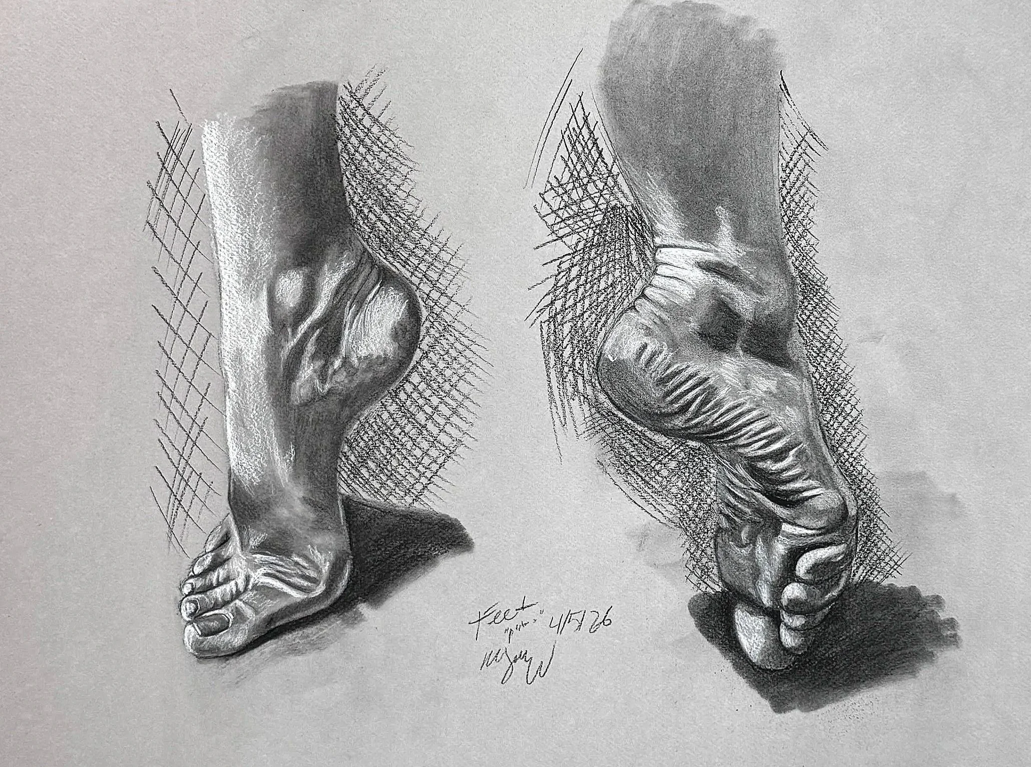 Patas
Charcoal on Toned Paper
18"x24" NFS