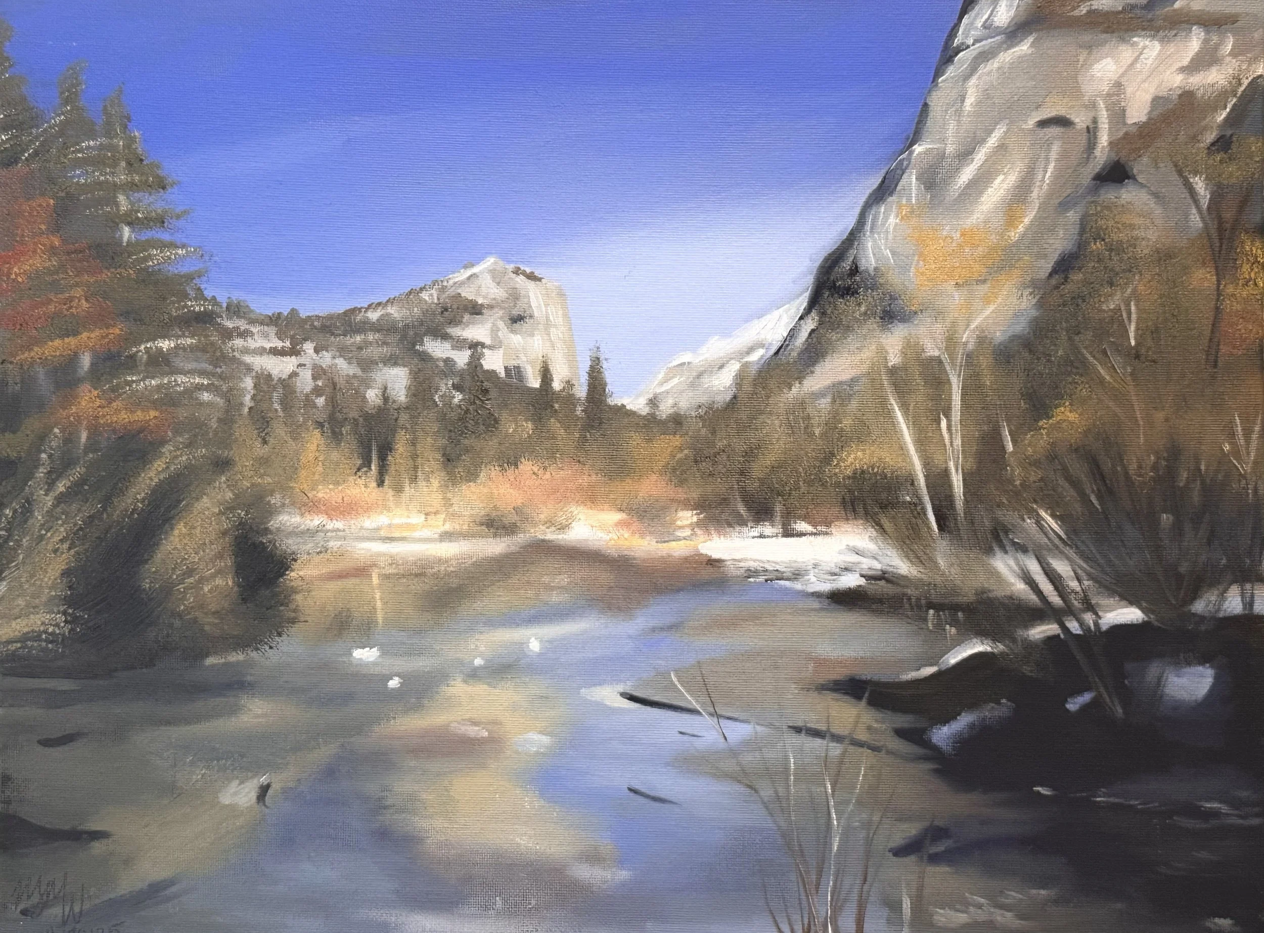 Yosemite 11"x14" Oil on Canvas NFS