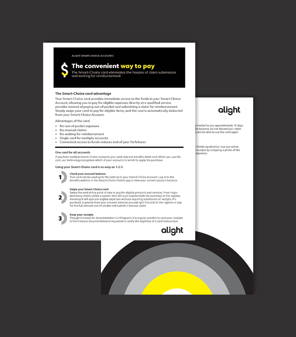 Alight Card Flyer