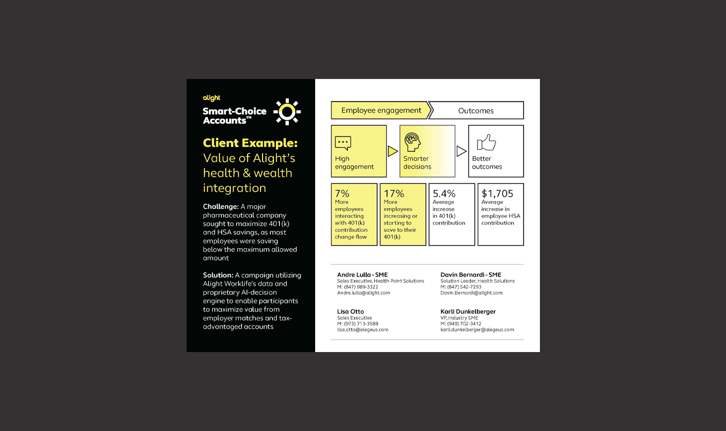Alight One-Pager
