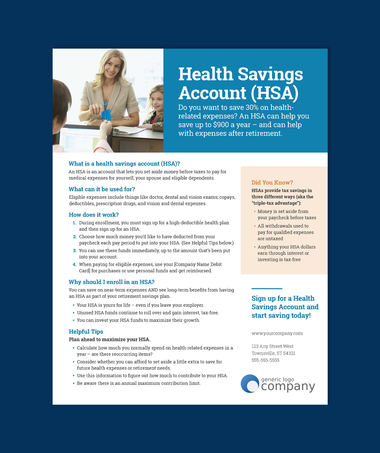 Marketing Portal Flyer