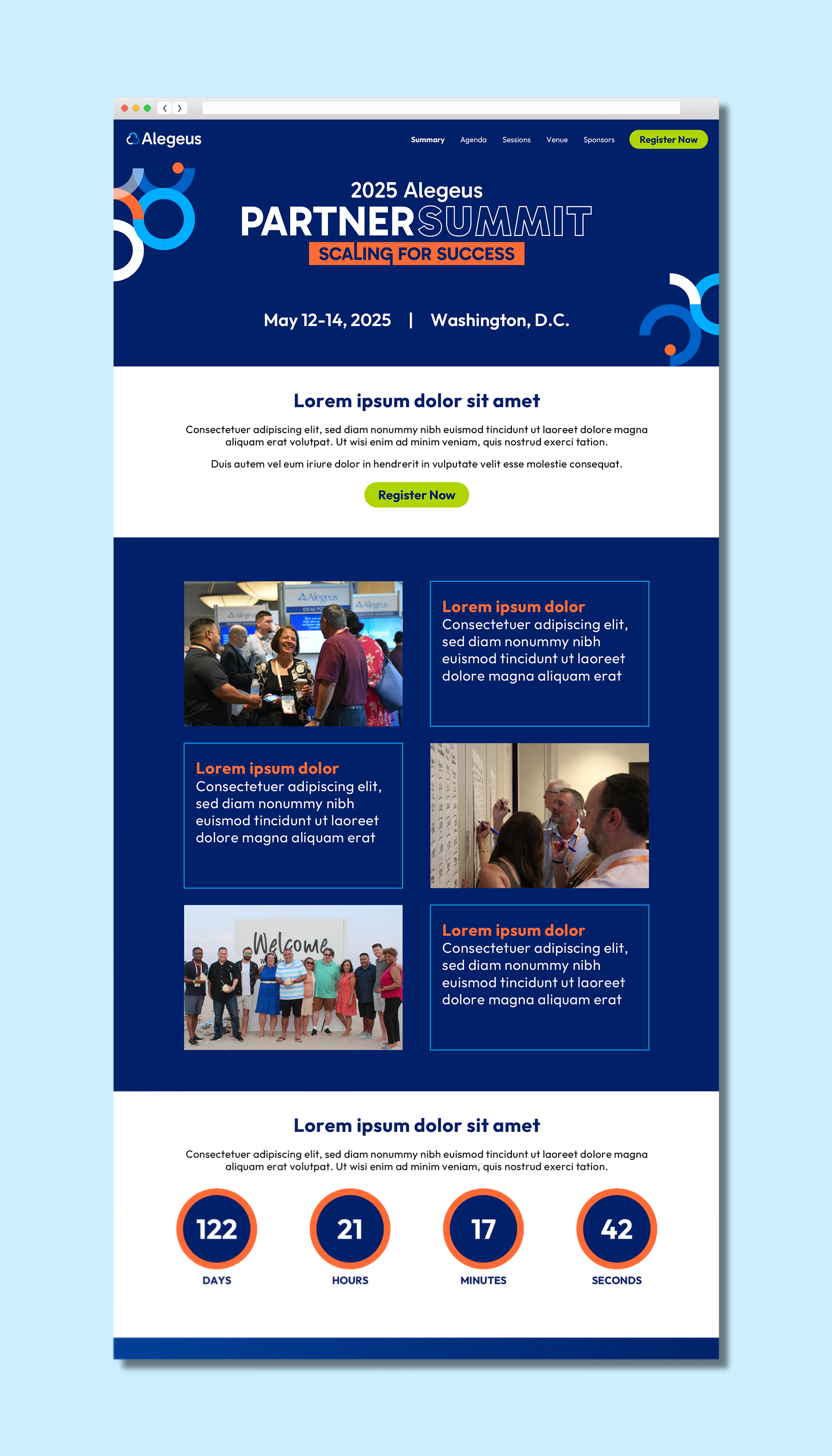 Alegeus Partner Summit Website
