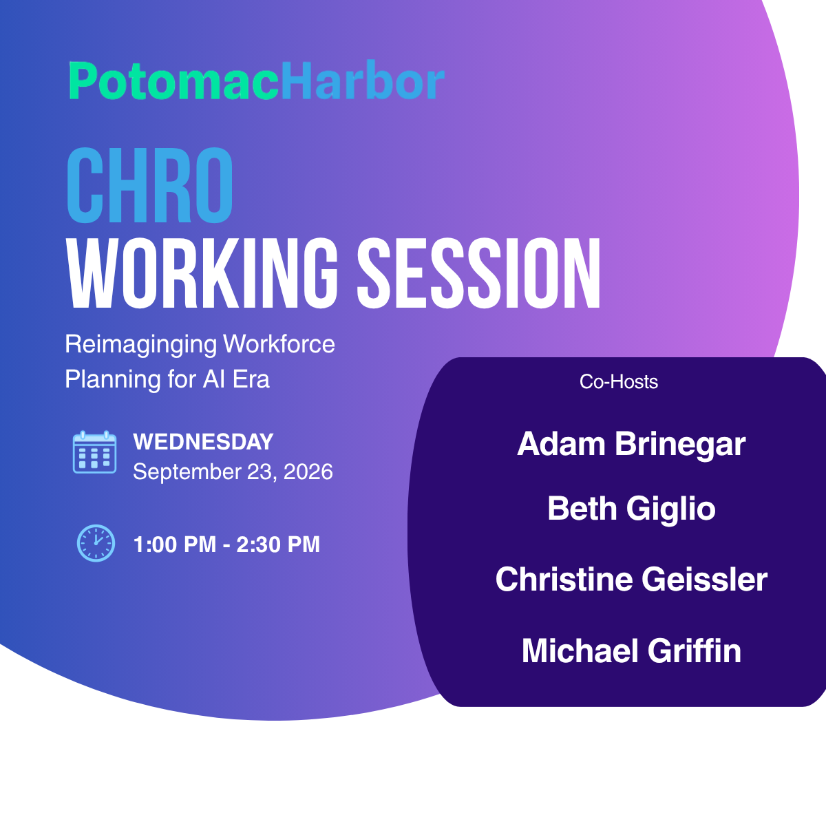 CHRO Working Session (Virtual)