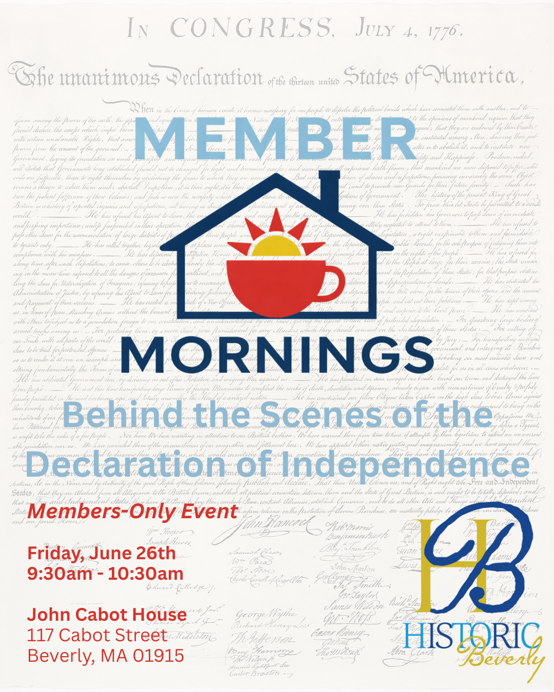 Member Morning Behind the Scenes of the Declaration of Independence Promotional Post.png