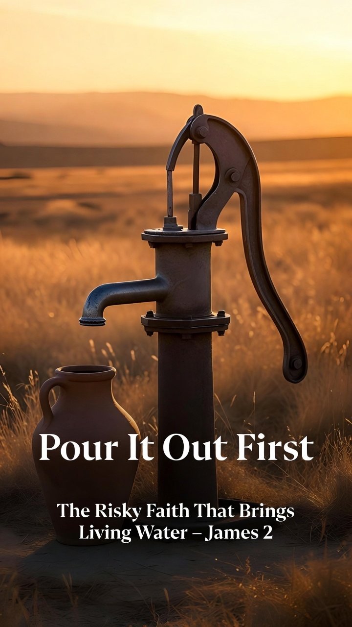 Pour It Out First: The Risky Faith That Brings Living Water