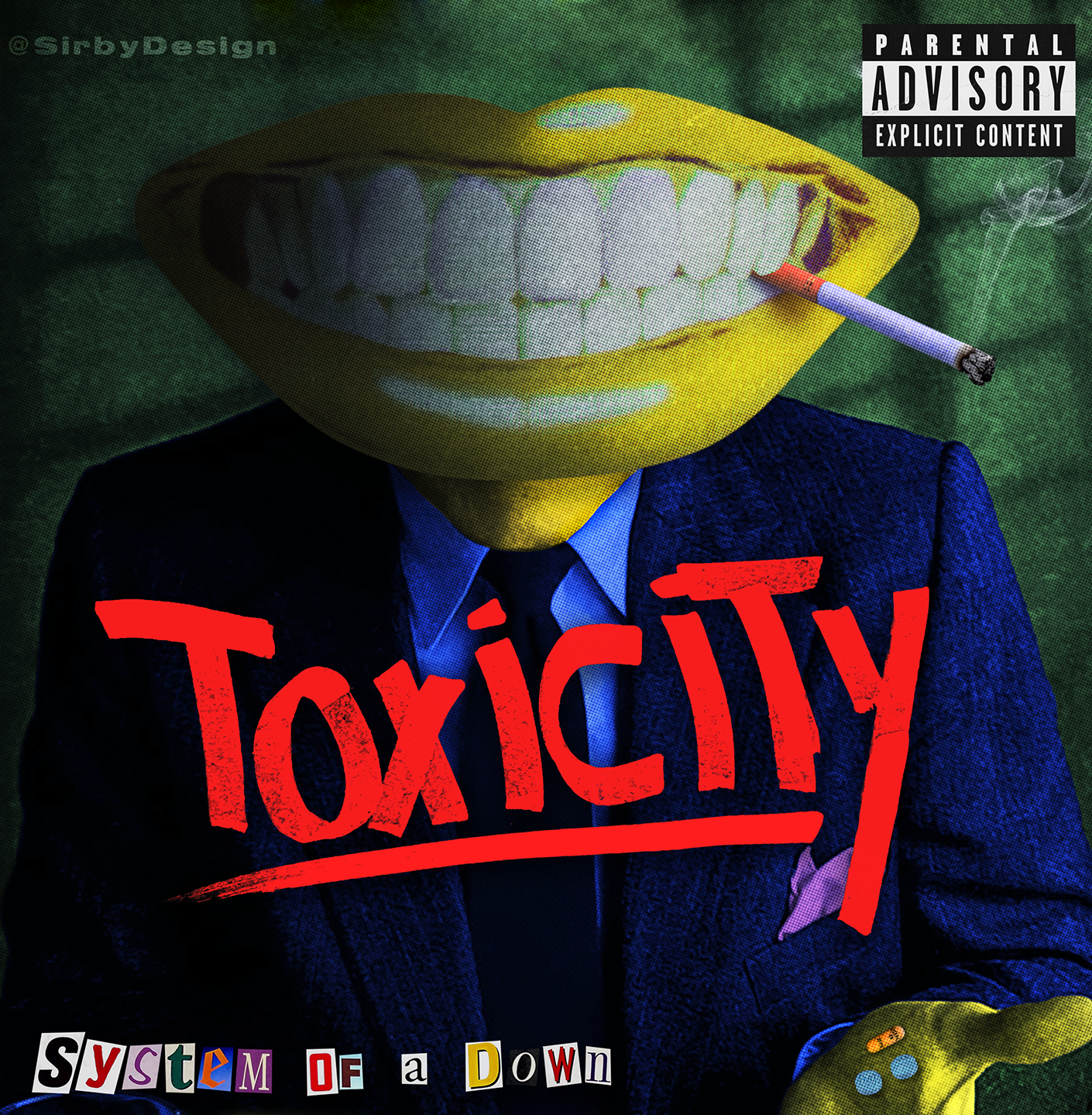 Toxicity Album Cover Redesign