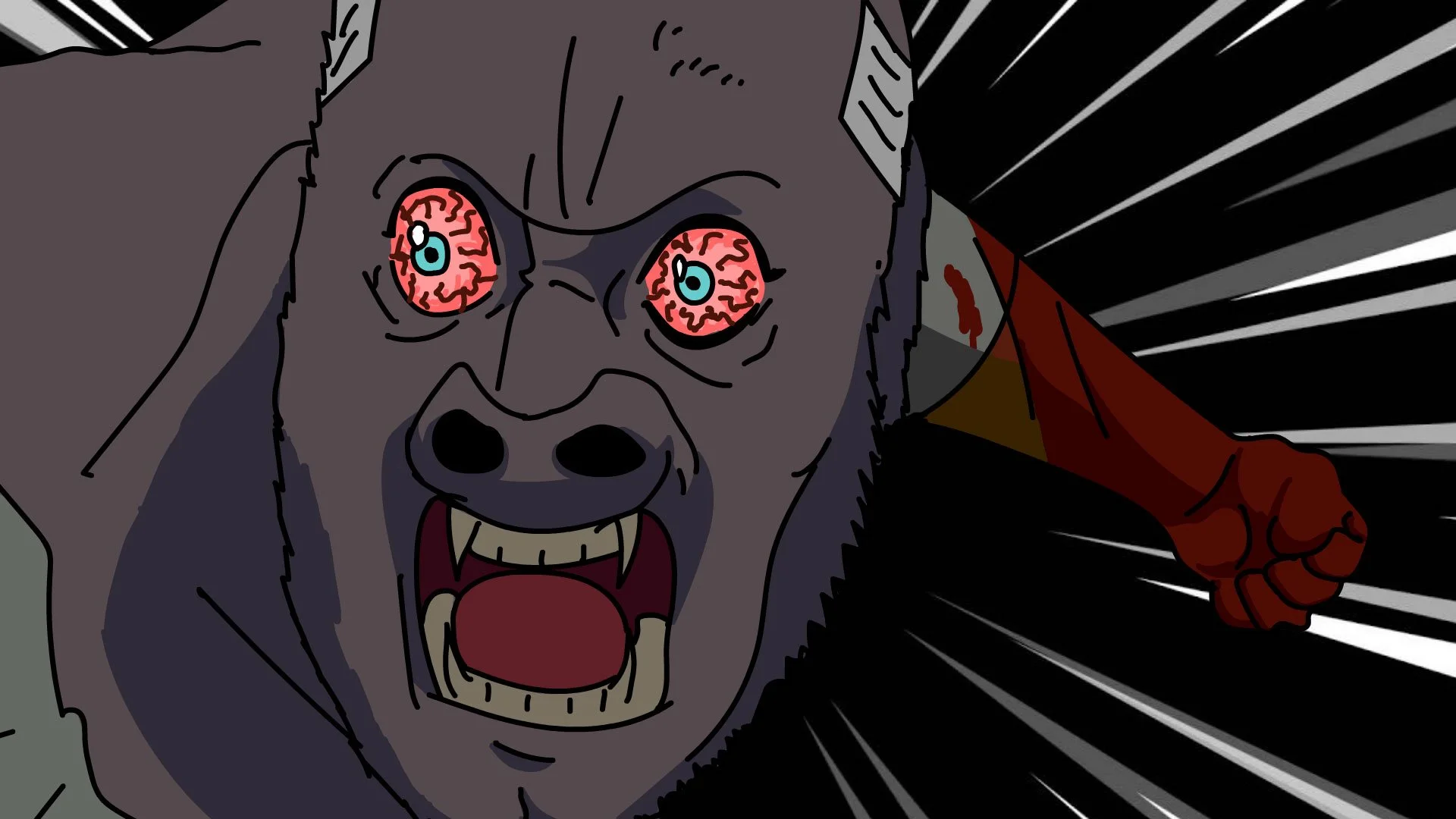 100 Men vs A Gorilla but its Invincible