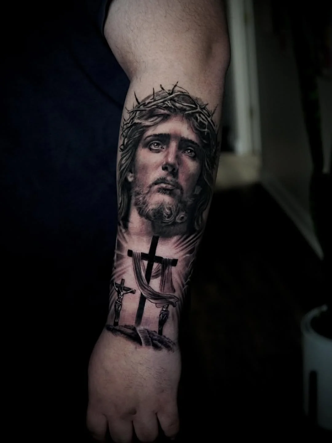 Torres Tattoo - Portrait of Jesus