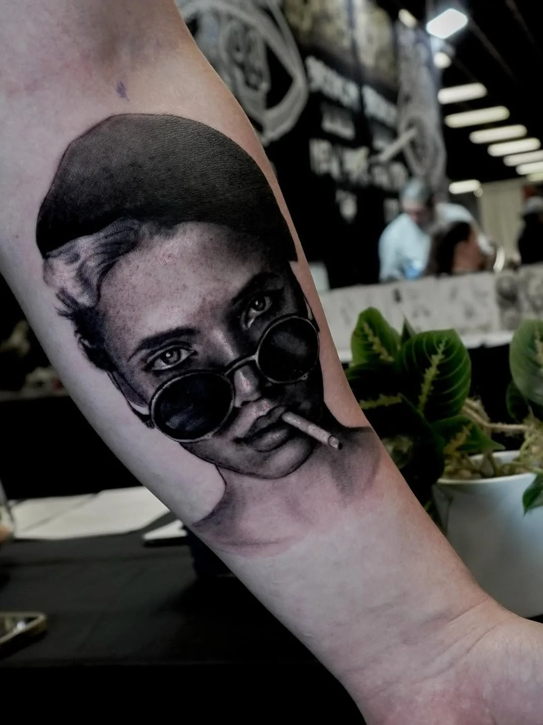 Torres Tattoo - Portrait of Woman with Sunglasses