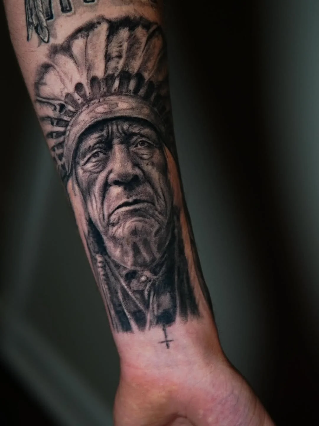 Torres Tattoo - Portrait of Cherokee Chief