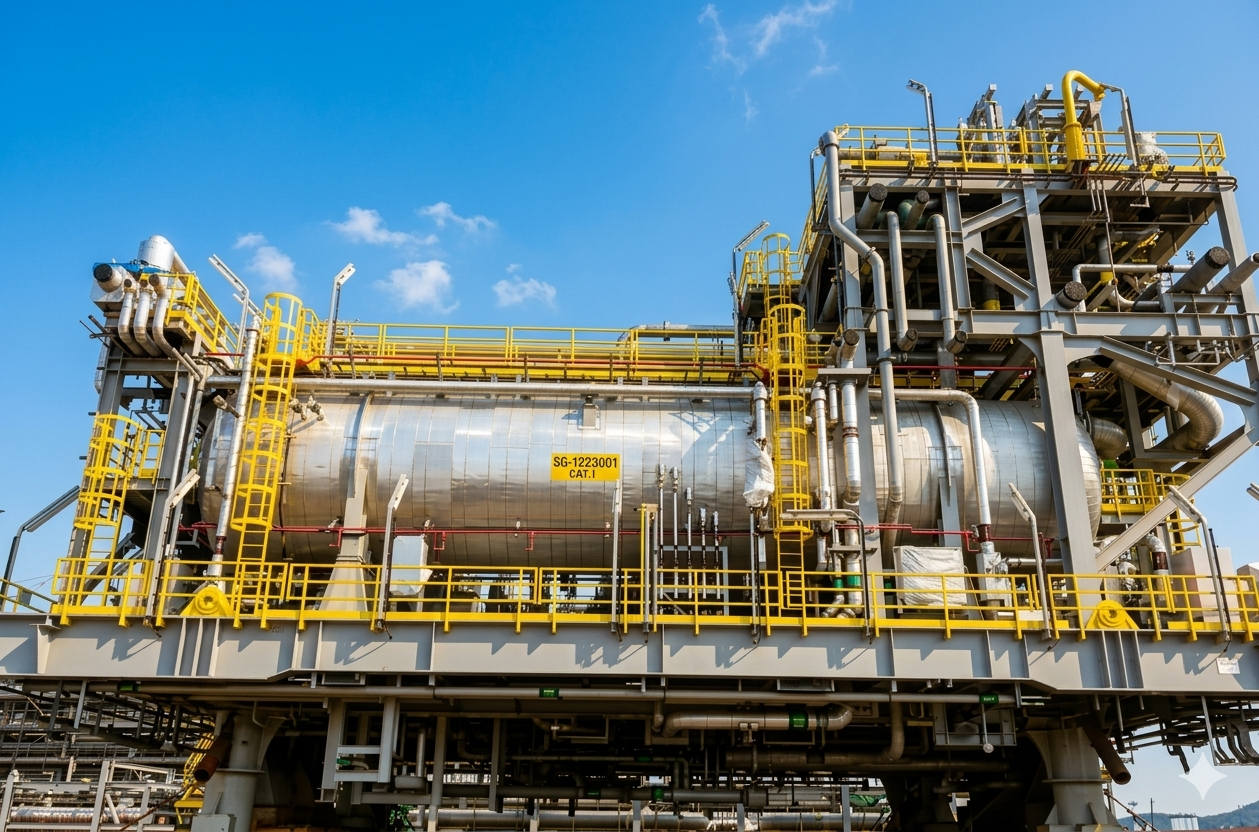 Mineral wool insulation for pressure vessels in Canada.