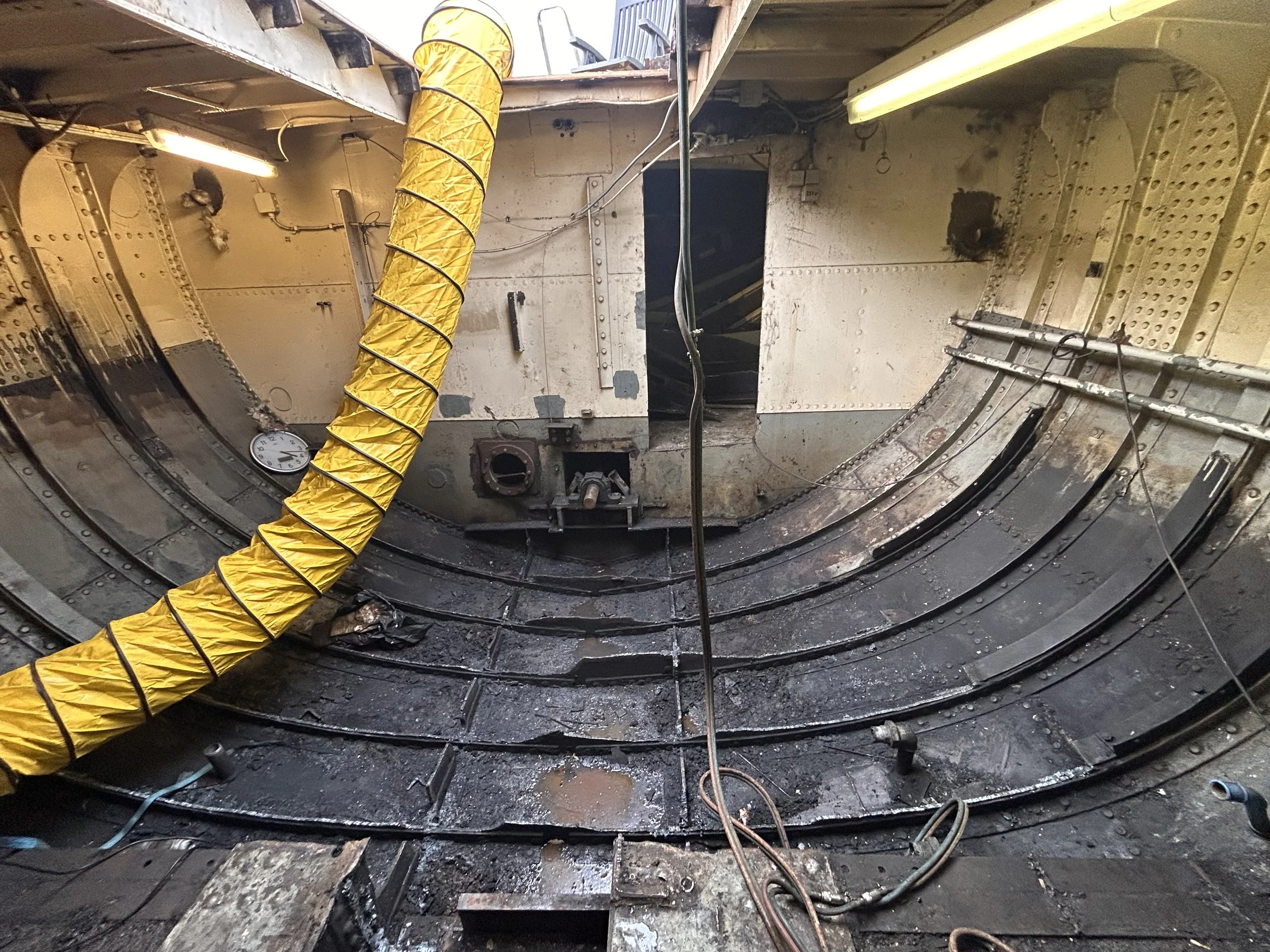 Before, machinekamer naar badkamer