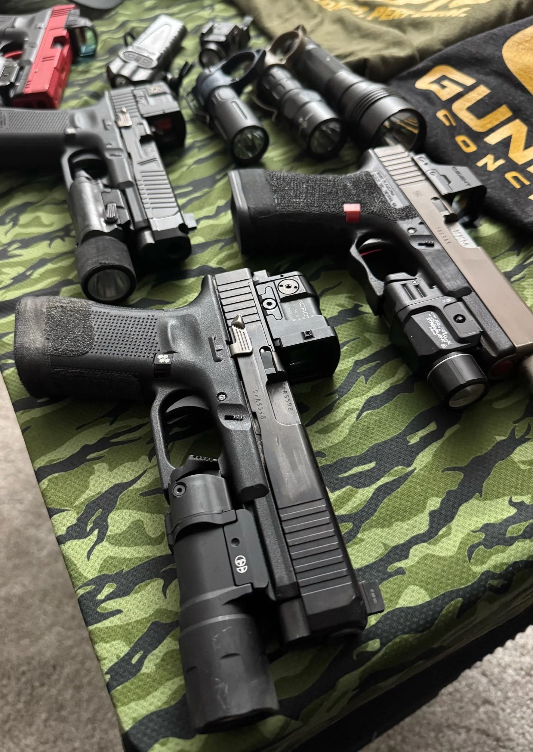 Training Pistol and Holster Rental (Add On)
