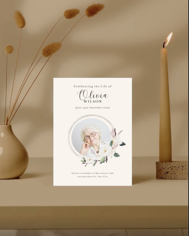 Tailored order of service