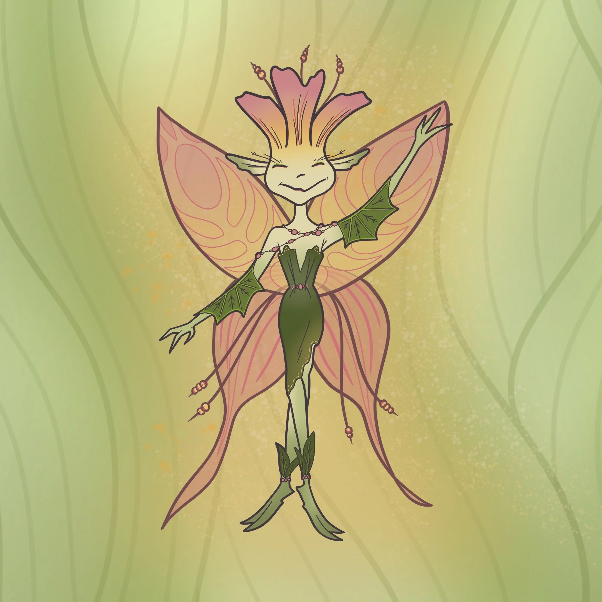 Woodland fairies are often up to no good. This little sprite is the beginning of me playing around with my own little fairytale. ❤️🧚&zwj;♀️✨

#fairycore #woodlandfairy #fairytale #ukart #magic